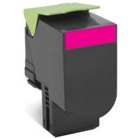 Toner original LEXMARK 80C2HME Magenta - 3 000 pages