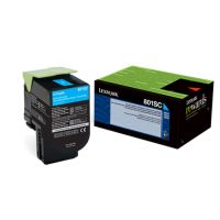Toner original Lexmark 80C2SC0 cyan 2000 pages