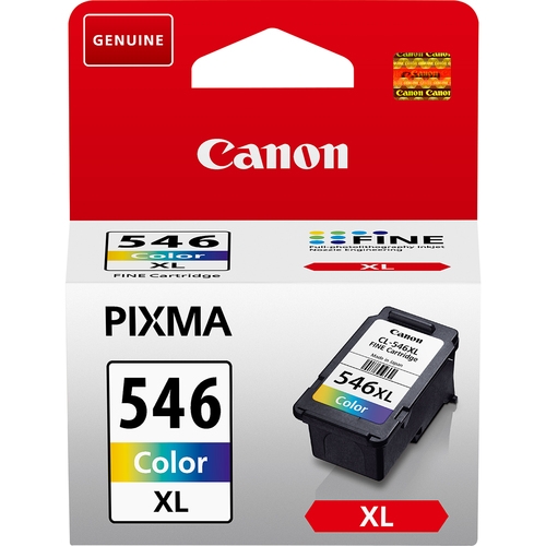 Cartouche originale Canon CL546 XL couleurs 13 ml