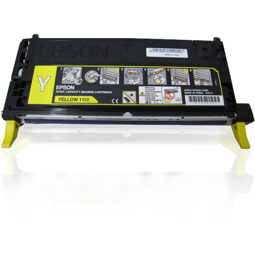 Toner original Epson S051158 jaune 6000 pages