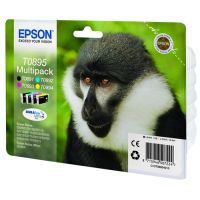 Pack de 4 Cartouches originales EPSON T0895 "Singe noir"