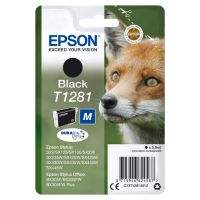 "Cartouche originale Epson T1281 ""Renard"" noire 6 ml"