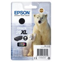 """Cartouche originale Epson 26 XL """"Ours polaire"""" noire 12 ml""