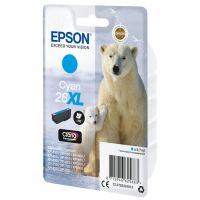Cartouche originale EPSON 26XL "Ours polaire" Cyan - 9 mL