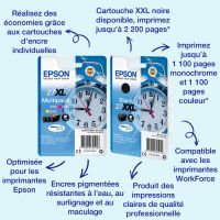 Cartouche originale EPSON 27 "Réveil" Noir - 6 mL