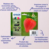 Cartouche originale EPSON 29XL "Fraise" Magenta - 6 mL