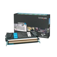 Toner original LEXMARK C5240CH Cyan - 5 000 pages