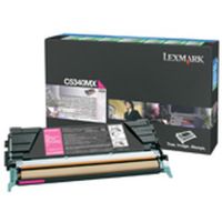 Toner original LEXMARK C5340MX pour C534 Magenta - 7 000 pages