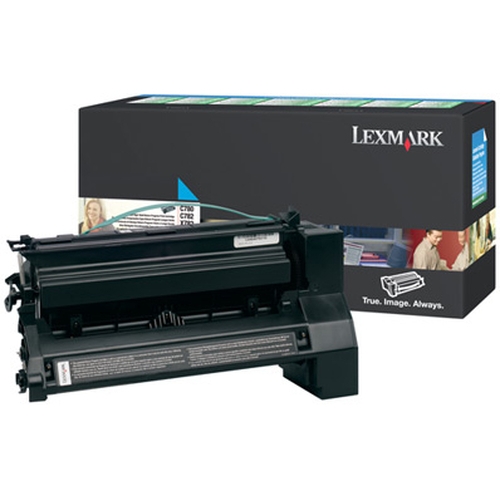 Toner original Lexmark C780H1CG cyan 10000 pages