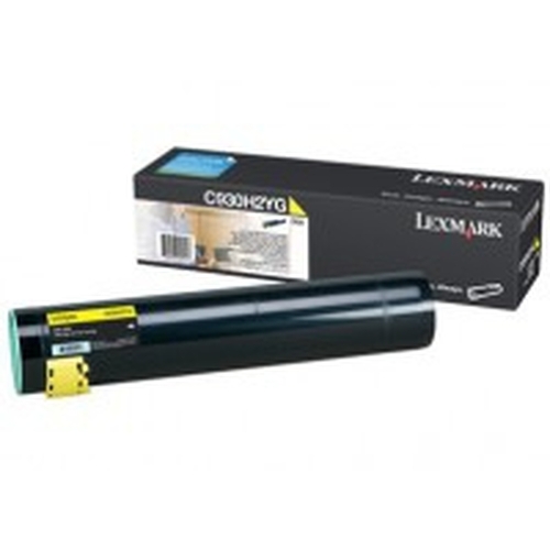 Toner original Lexmark C930H2YG jaune 24000 pages