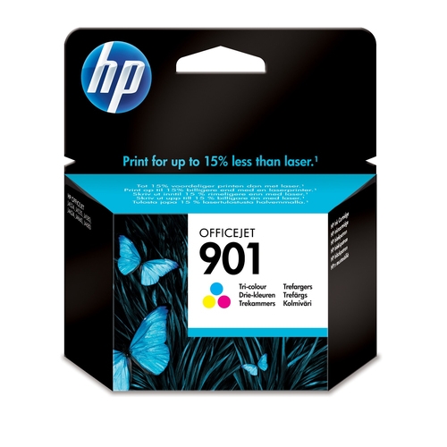 Cartouche originale Hp 901 couleurs 9 ml
