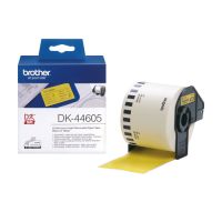 Ruban de papier continu DK-44605 BROTHER original–Jaune 62mm x 30.48m
