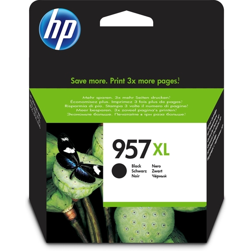 Cartouche originale Hp 957 XL noire 63 ml