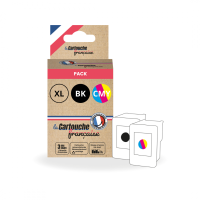 Pack de 2 Cartouches compatibles La Cartouche Hp 56 / 57