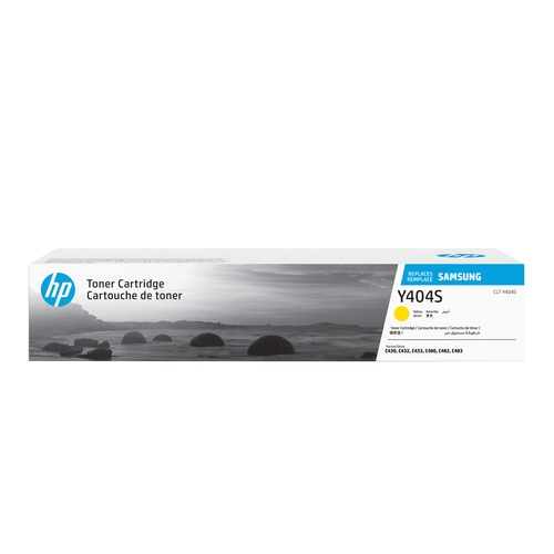 Toner original Samsung CLTY404S jaune 1000 pages