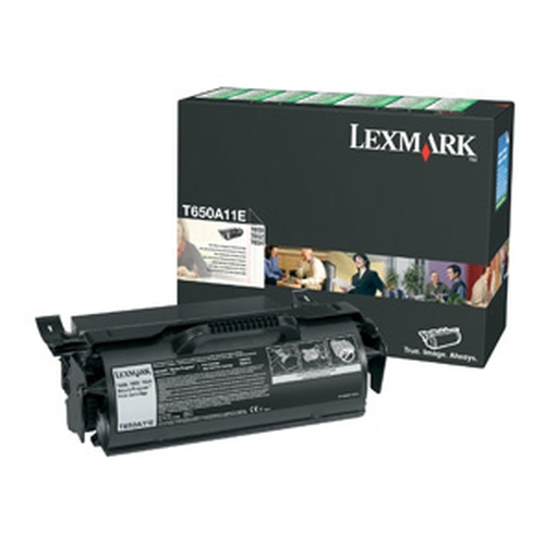 Toner original Lexmark T650A11E noir 7000 pages