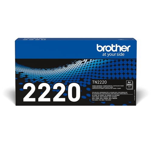 Toner original Brother TN2220 noir 2600 pages