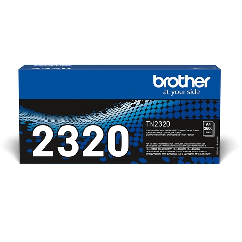Toner original Brother TN2320 noir 2600 pages