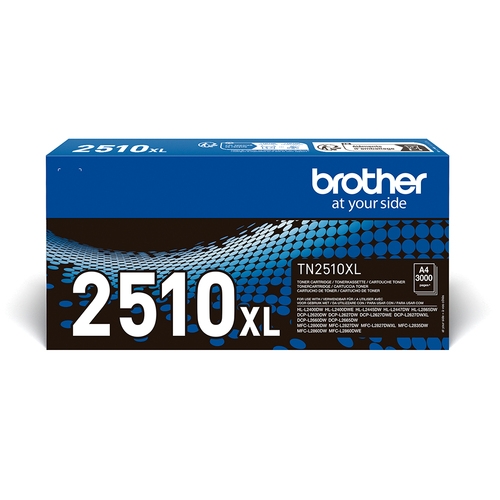 Toner original BROTHER TN2510XL Noir 3000 pages