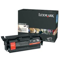 Toner original Lexmark X654X31E noir 36000 pages