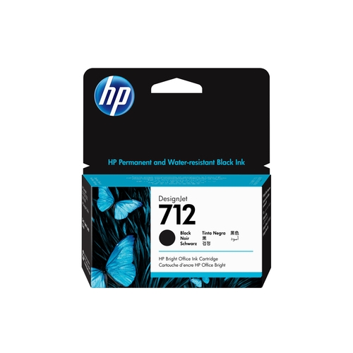 Cartouche originale HP 712 noire 38 ml