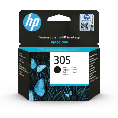 Cartouche originale Hp 305 noire 2 ml