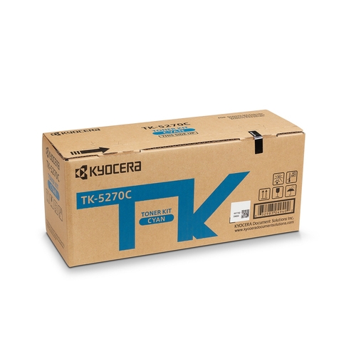 Toner original Kyocera TK5270C cyan 6000 pages