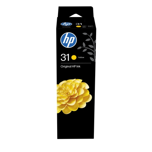 Bouteille d’encre originale HP 31 jaune 70 ml