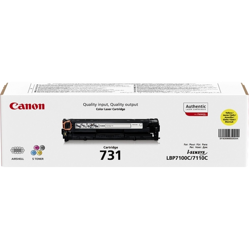 Toner original Canon EP731 jaune 1500 pages