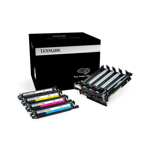 Pack de 4 Tambours originaux Lexmark 70C0Z50