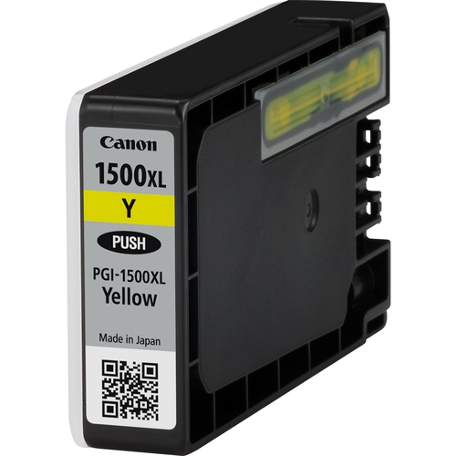 Cartouche originale Canon PGI1500 XL jaune 12 ml
