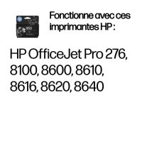 Cartouche originale HP 950 Noir - 24 mL