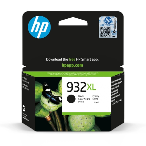 Cartouche originale Hp 932 XL noire 22 ml