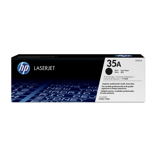 Toner original Hp 35A noir 1500 pages
