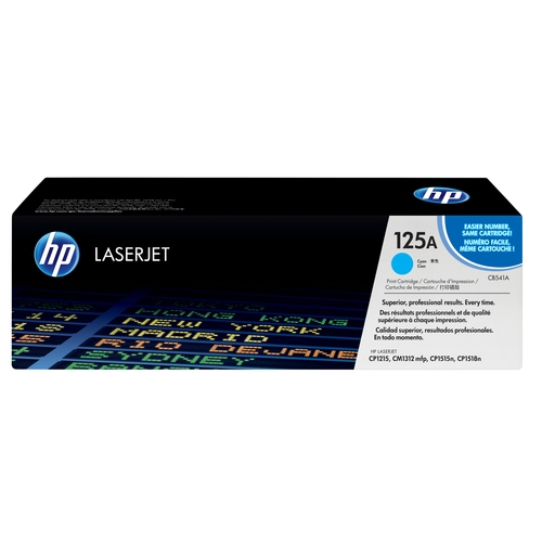 Toner original HP 125A Cyan - 1 400 pages