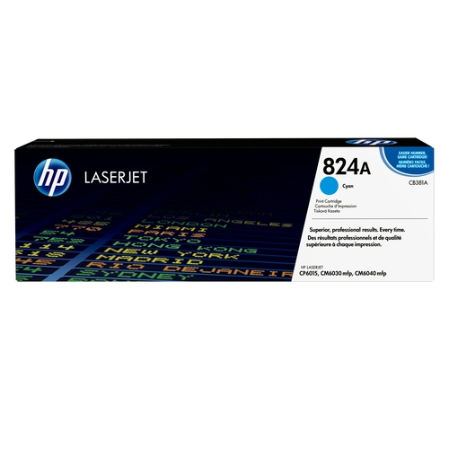 Tambour original Hp 824A cyan 35000 pages