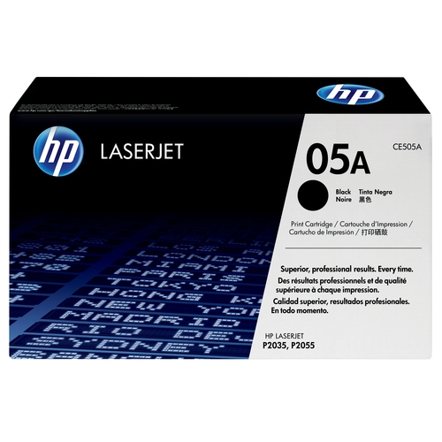 Toner original HP 05A Noir - 2 300 pages