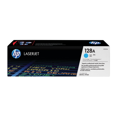 Toner original Hp 128A cyan 1300 pages
