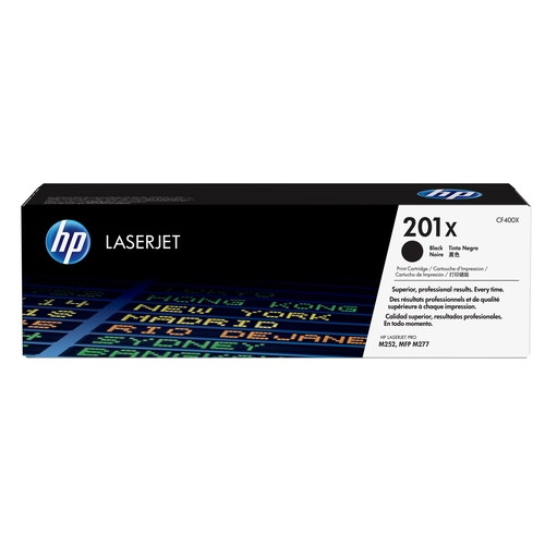 Toner original Hp 201X noir 2800 pages