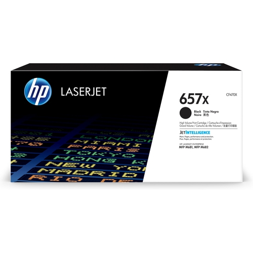 Toner original Hp 657X noir 28000 pages