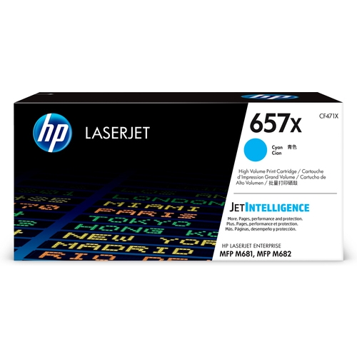 Toner original Hp 657X cyan 23000 pages