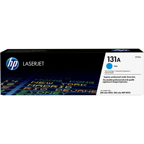 Toner original Hp 131A cyan 1800 pages