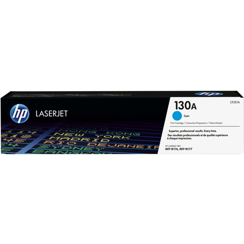 Toner original Hp 130A cyan 1000 pages