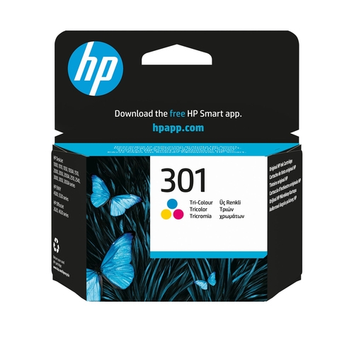 Cartouche originale Hp 301 couleurs 3 ml