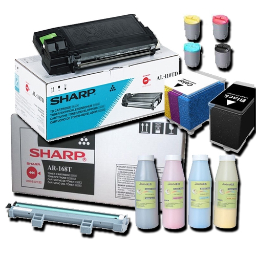 Toner original SHARP AR-C26TYE Jaune - 5 500 pages