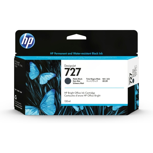 HP 727 - noir mat - cartouche d'encre originale (B3P22A)
