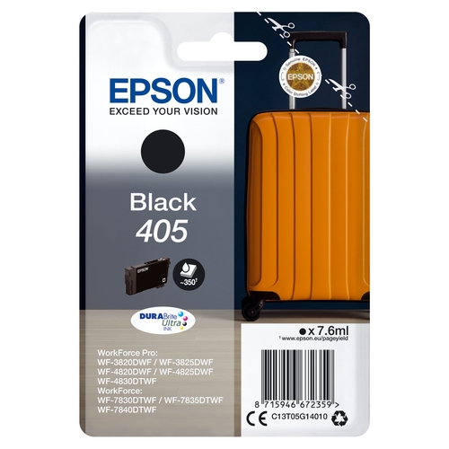 Cartouche original Epson noir 4.5 ml