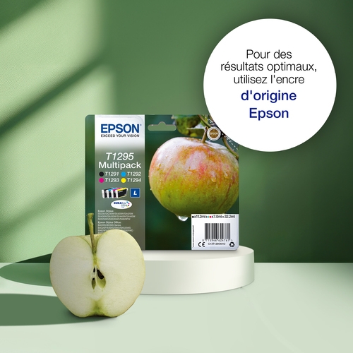 Pack de 4 Cartouches originales EPSON T1295 "Pomme"