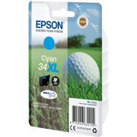 """Cartouche originale Epson 34 XL """"Balle de golf"""" cyan 10 ml""