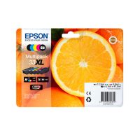 Cartouche originale EPSON 33XL "Orange" Noire Photo - 8 mL